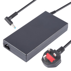 Adaptateur secteur pour ordinateur portable 150 W 19,5 V 7,7 A pour HP 4,5 x 3,0 mm, prise : prise britannique SH7903109-20